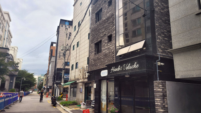 서울 동대문구 회기동 경희대 인근 원룸 건물들이 모여 있다. 이준태 기자