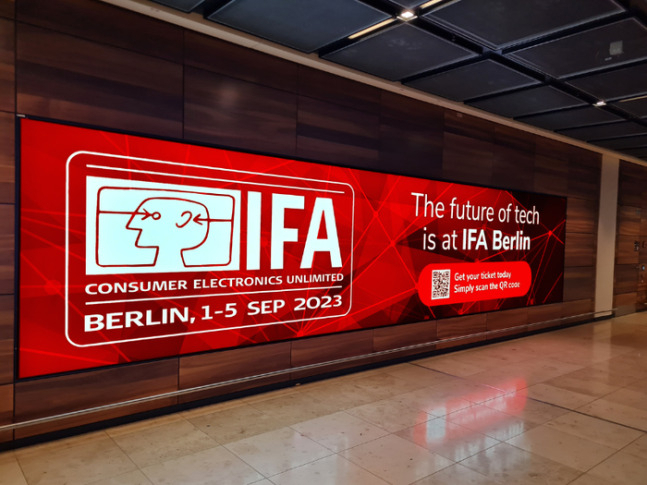 올해로 99회 째를 맞는 ‘IFA 2023’은 내달 1일~5일까지 독일 베를린 박람회장에서 진행된다. [IFA 제공]