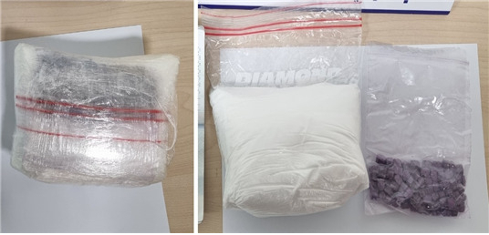 적발된 마약류 사진[인천지검 제공]