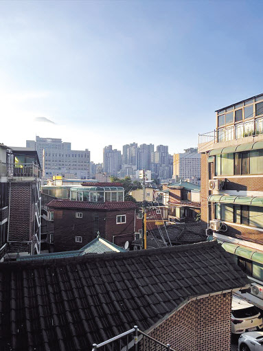 공덕7구역 일대 주택가 모습 [박자연 기자]