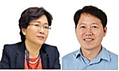 한국국토정보공사(LX) 비상임이사로 임명된 정수연(왼쪽)·김종택씨. [한국국토정보공사]