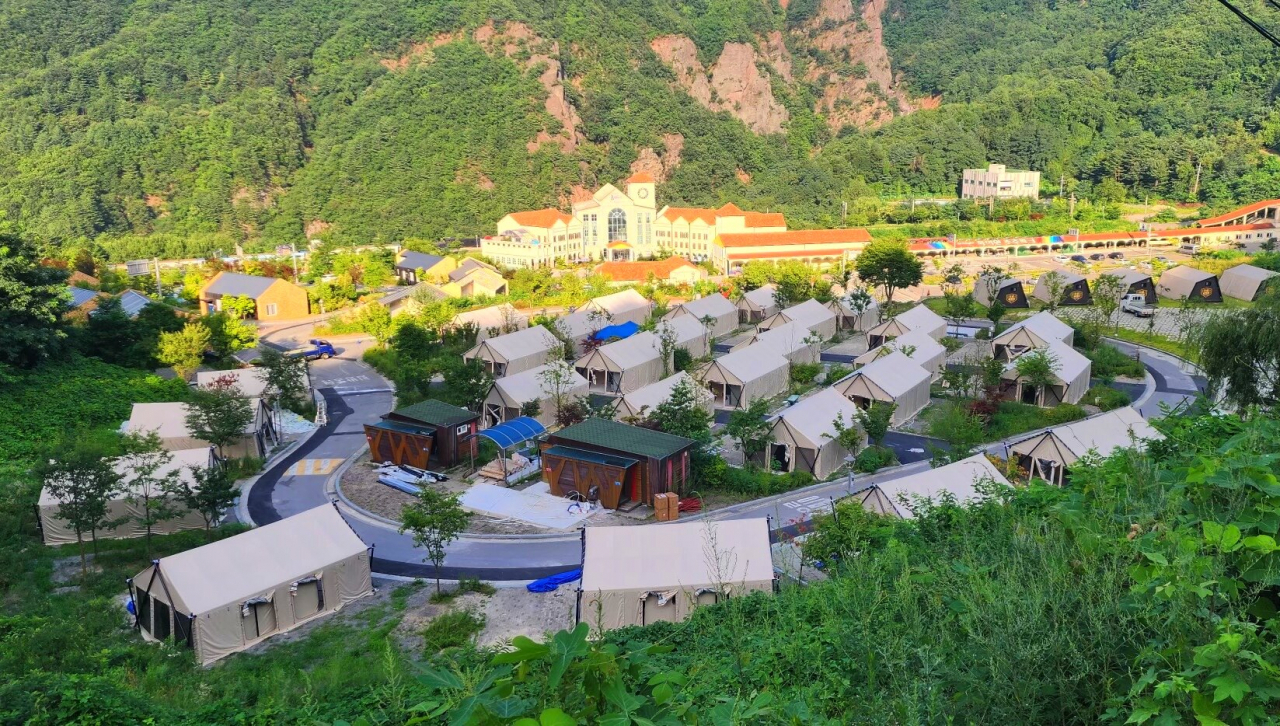 강원랜드 하이원 추추파크의 더휴 글램핑