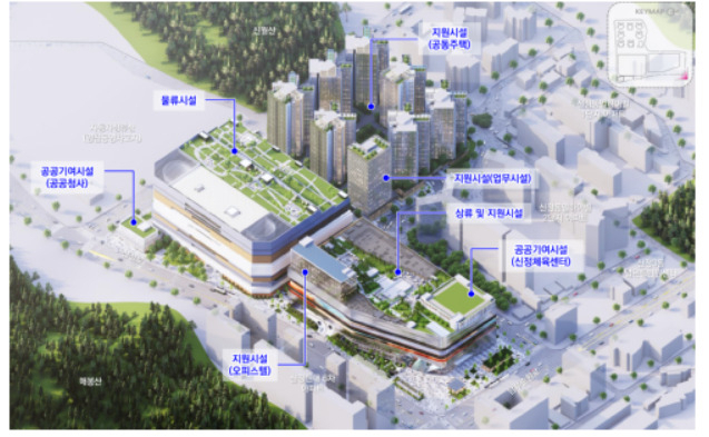 서울 양천구에 개발 예정인 도시첨단물류단지 조감도. [서울시 제공]