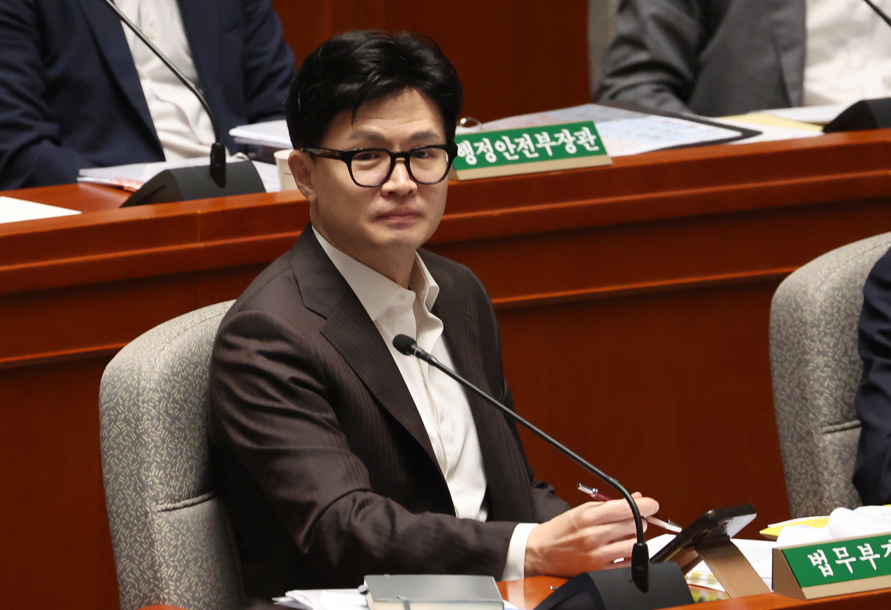 한동훈 법무부 장관. [연합]