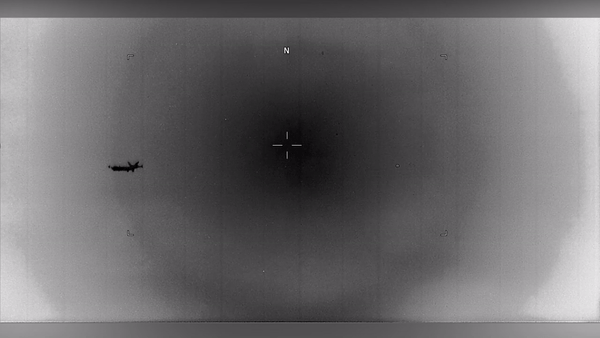 미국 정부가 조사한 UFO 신고 영상 중 하나. 동남아 지역에서 무인기 MQ-9이 촬영했다. [AARO]
