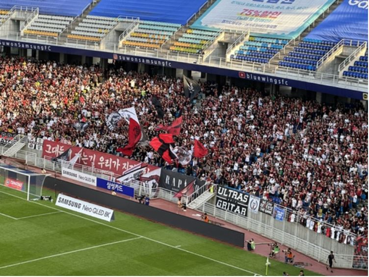 ‘수원 삼성 vs FC 서울’ 빅매치서 팬 쓰러져…서울 의무 트레이너 응급치료