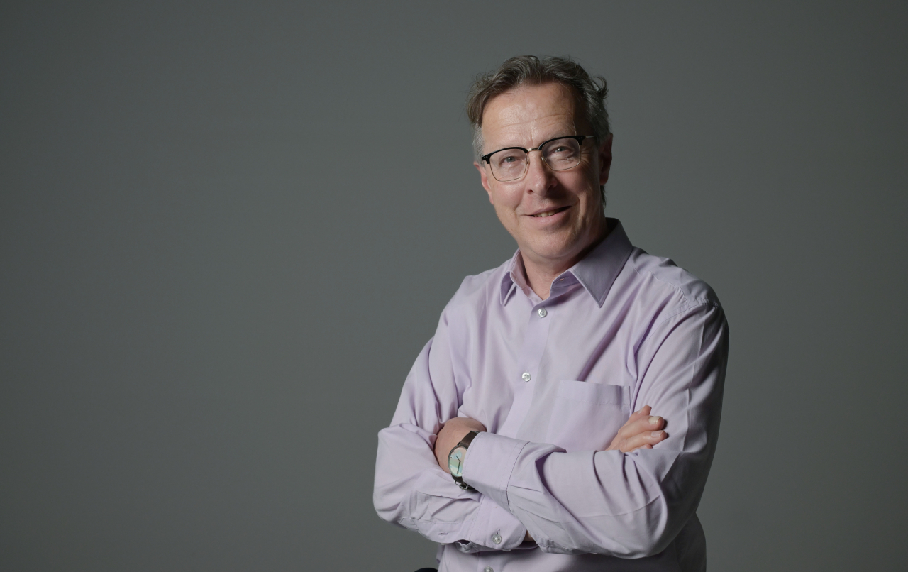 Willem Vogel, Brooklyn Theater and ArtMusic.tv's artistic director (Lee Sang-sub/The Korea Herald)