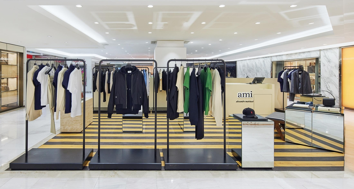 A photo of ami's shop at Lotte Duty Free's Myeongdong branch in central Seoul on Monday. (Samsung C&T Corp)
