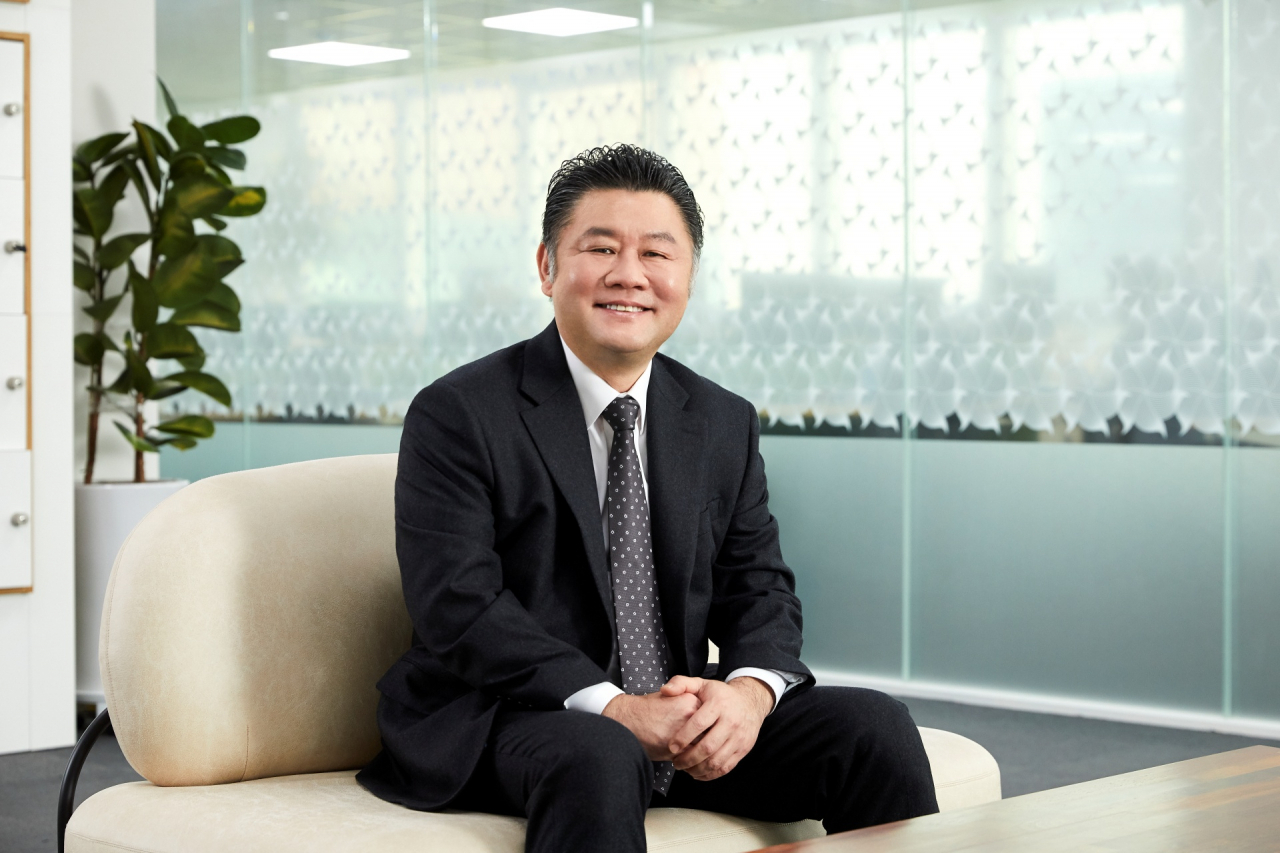 이우경 ASML코리아 대표의 모습.[ASML 코리아 제공]