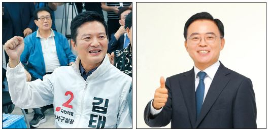 野 진교훈 전략공천에 與 ‘김태우 딜레마’