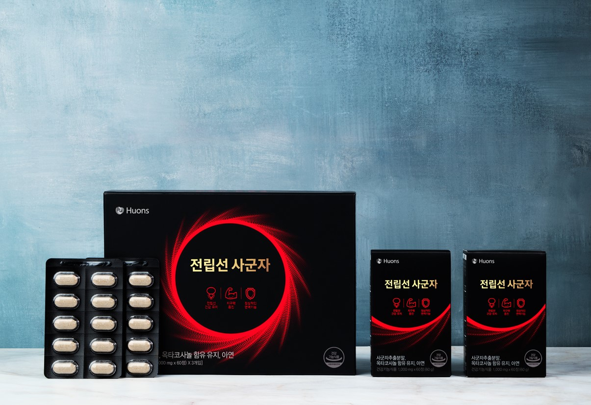 휴온스 전립선 건강기능식품 '사군자'[휴온스 제공]