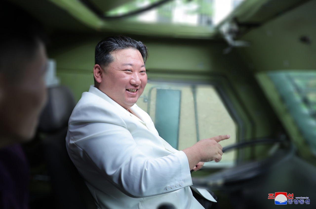 김정은 북한 국무위원장. [연합]