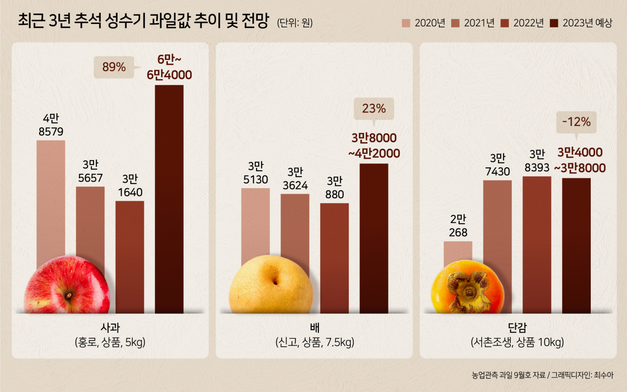 추석 과일값 전망 [헤럴드경제DB]