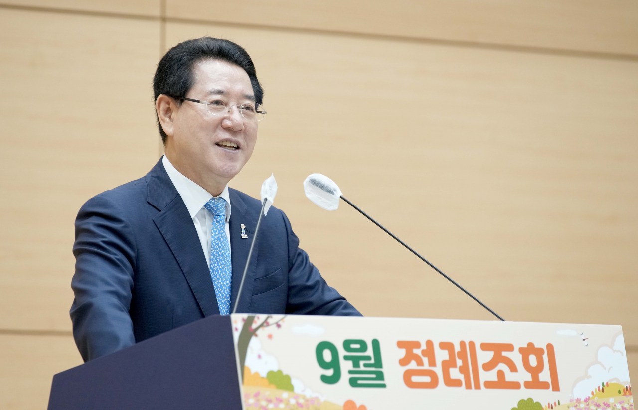 김영록지사는 6일 정례조회를 통해 전남의 판을 바꿀 미래성장동력과 도민 소득증대 등에 필요한 사업 추가로 국비 9조원 시대를 열자고 강조했다㈜