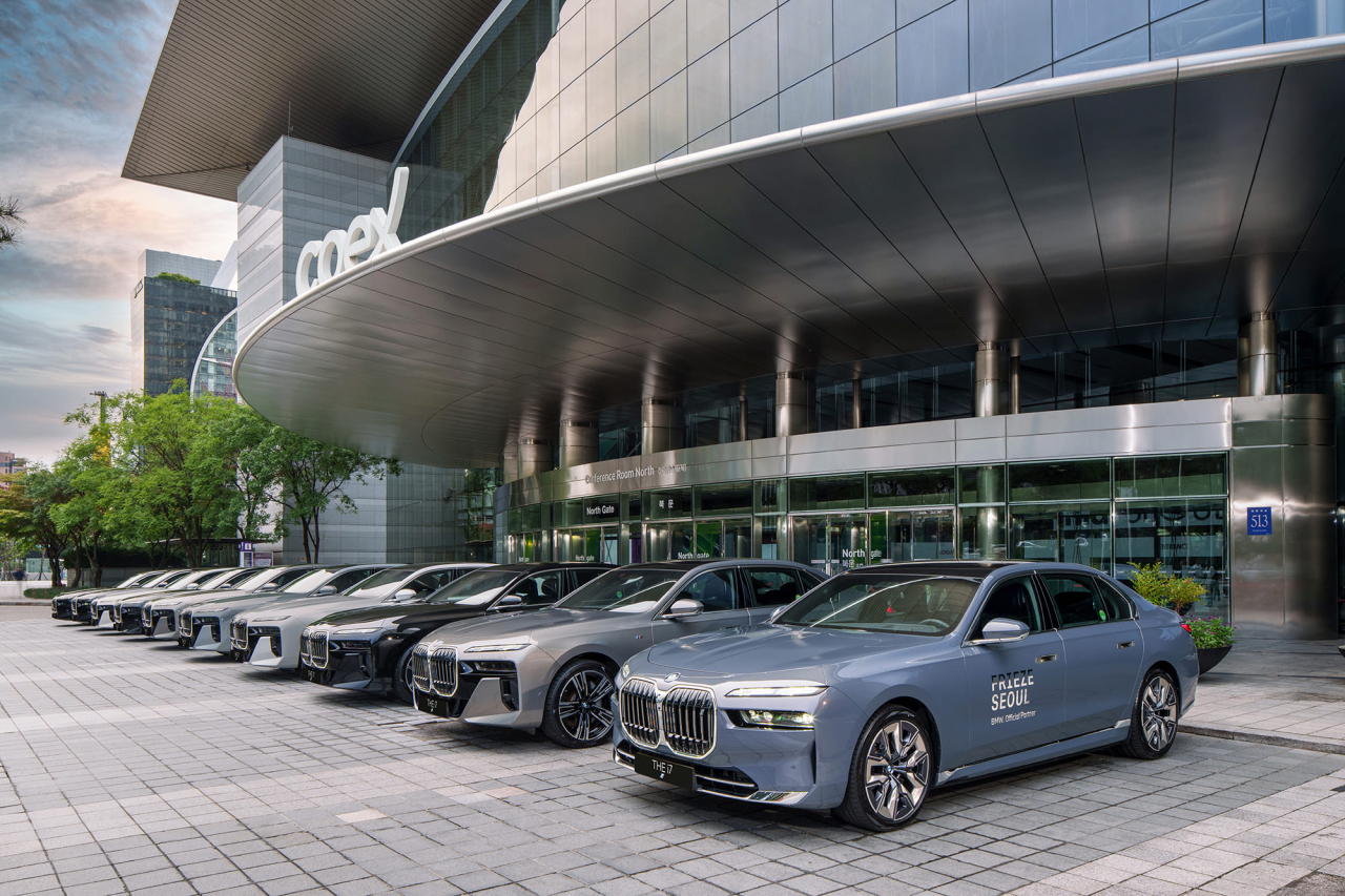 럭셔리 순수전기 세단 BMW i7. [BMW 코리아 제공]