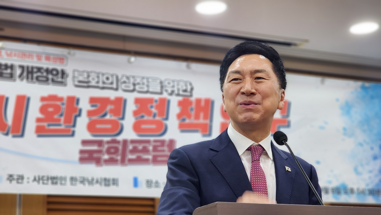 국민의힘 김기현 대표. [연합]
