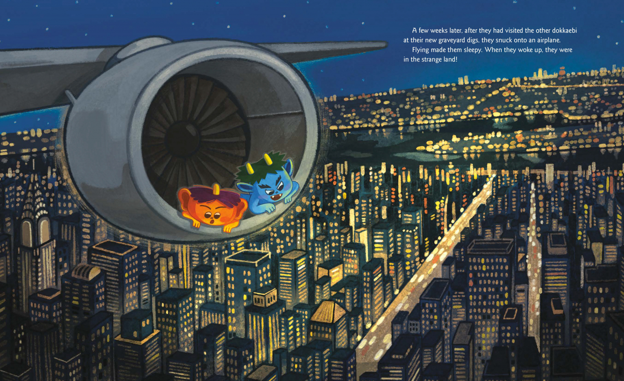 Pages from “The Goblin Twins” (Crown Books for Young Readers)