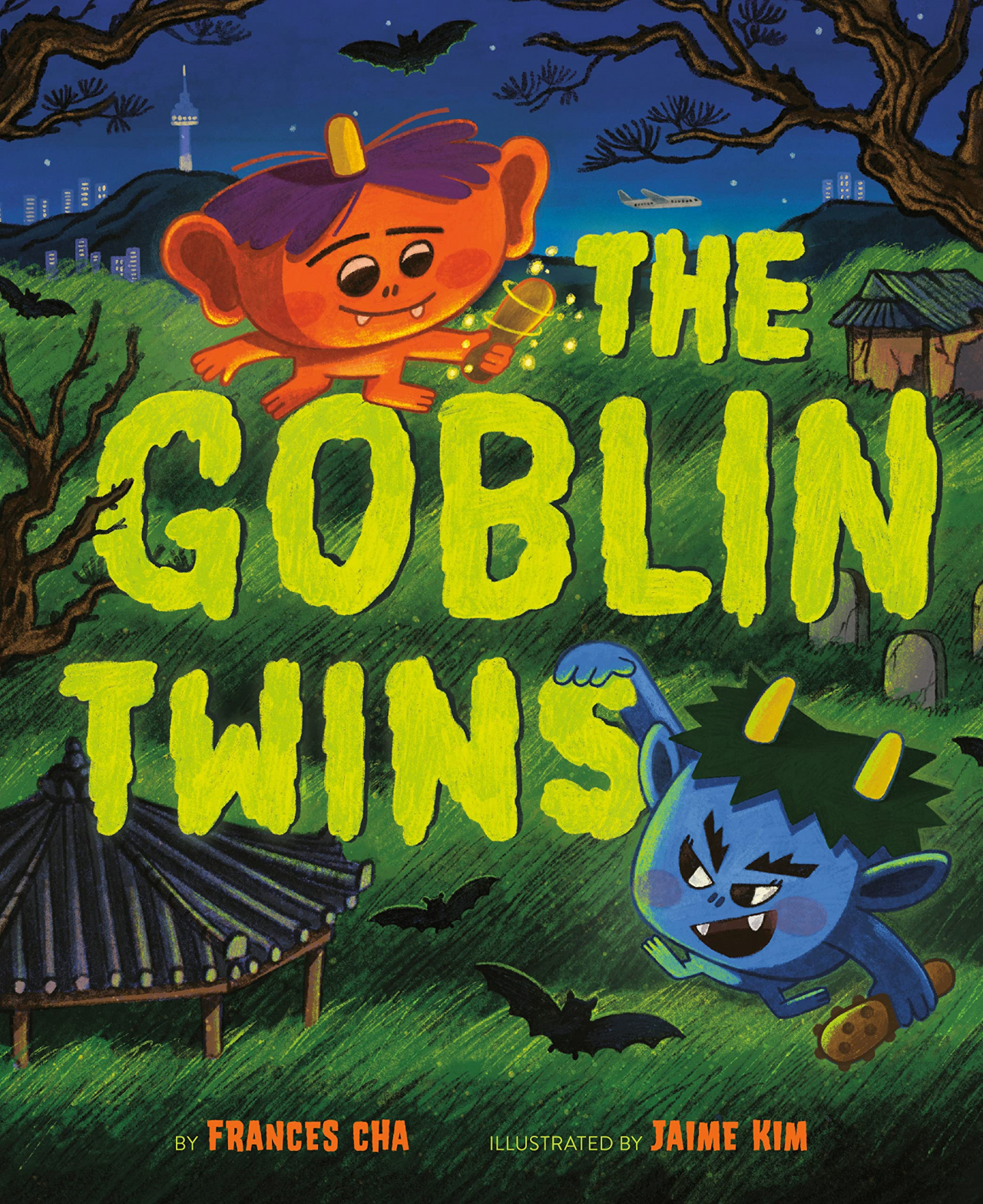 “The Goblin Twins,” written by Frances Cha, illustrated by Jaime Kim (Crown Books for Young Readers)