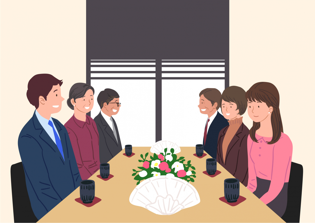 상견례 이미지. [게티이미지 뱅크]