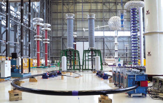 대한전선이 초고압직류송전(HVDC)에 대한 인증 시험을 진행하고 있다.
