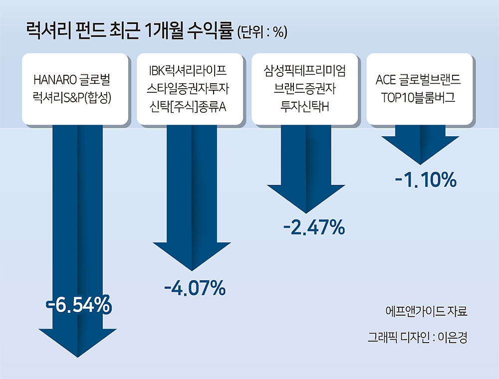 美中 뒤덮은 침체 먹구름…‘글로벌 50%’ G2 부진에 럭셔리株 최대 44% ‘뚝’ [투자360]