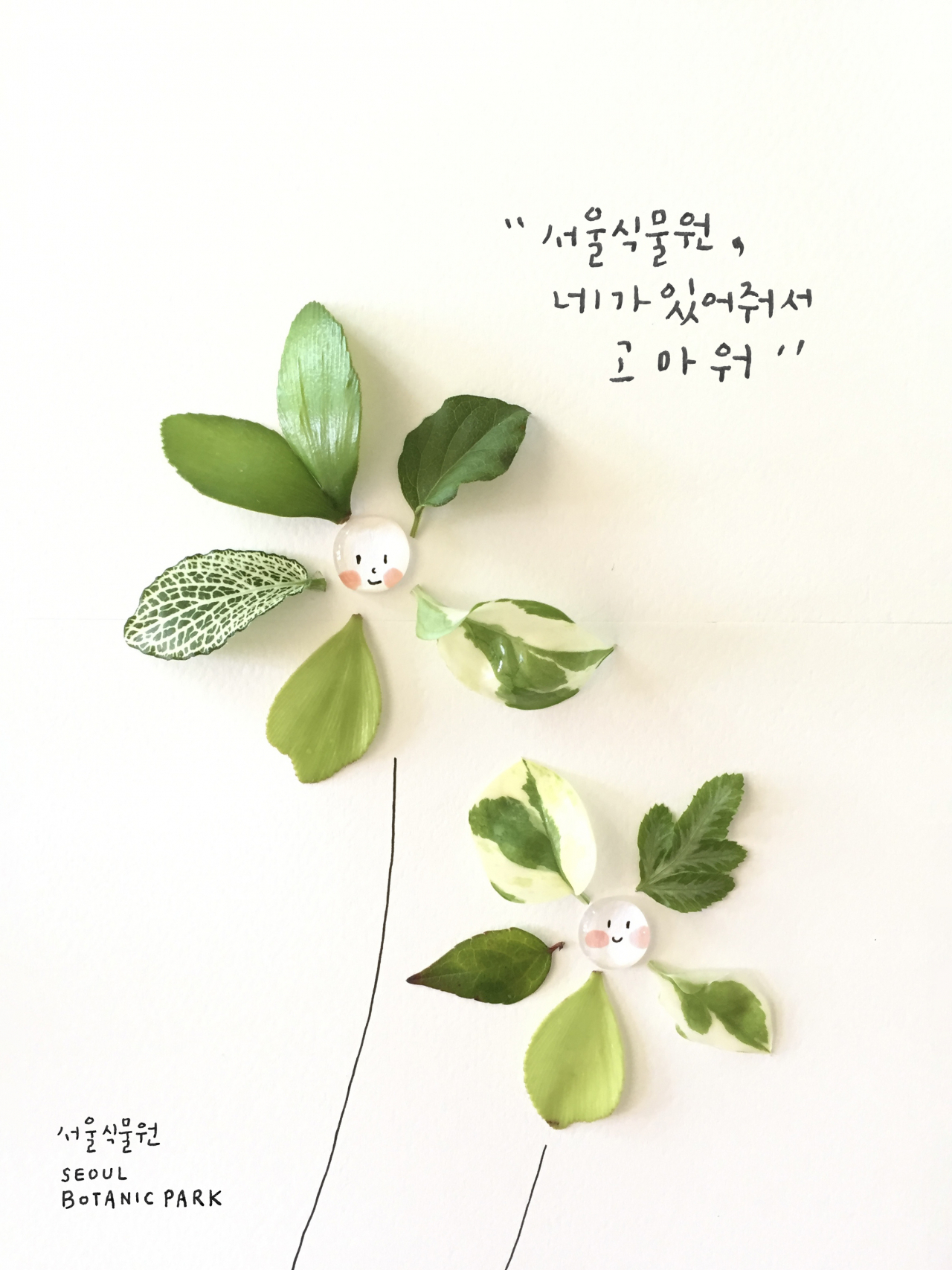 서울시는 서울식물원의 로고나 공간 또는 식물이나 자연 등을 모티브로 하는 서울식물원 온라인 기획전 ‘식물원을 그리다’를 11일부터 공식 사회관계망(SNS) 채널을 통해 선보인다고 밝혔다. [서울시 제공]