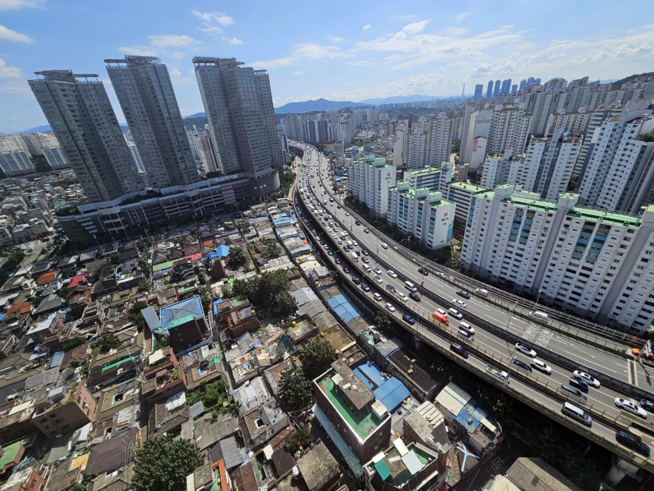 성북구 하월곡동 88-142번지 일대 전경. [성북구 제공]