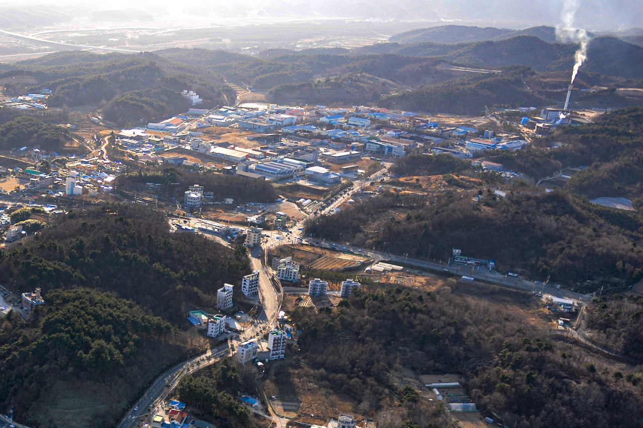 속초대포농공단지.[속초시 제공]