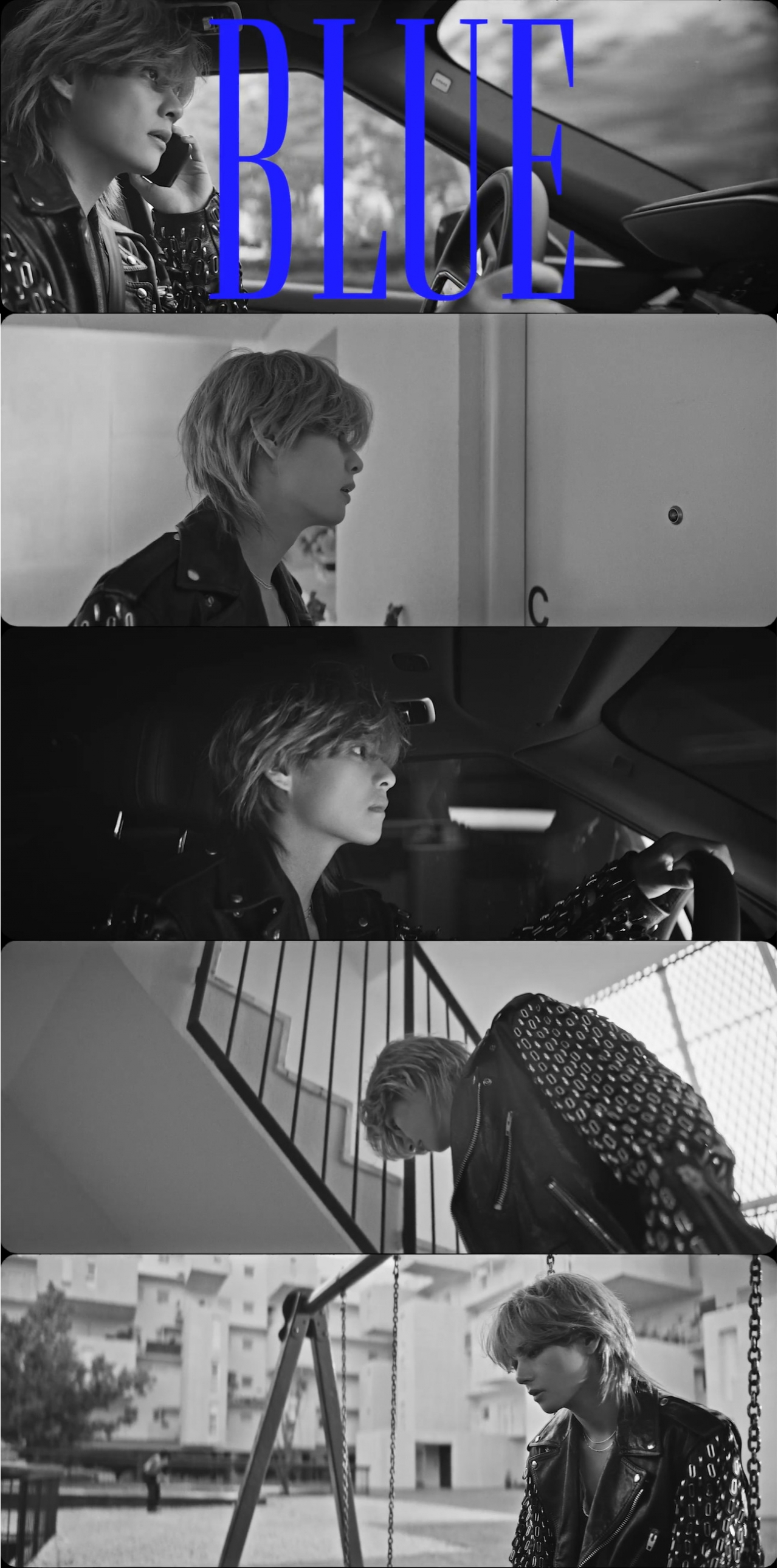 V's "Blue" music video (Big Hit Music)