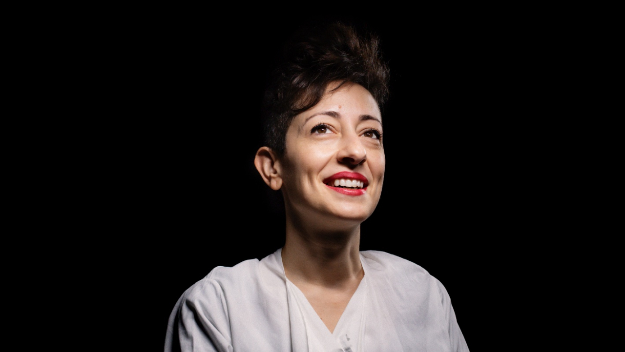 Lebanese architect Lina Ghotmeh (courtesy of Gilbert Hage)