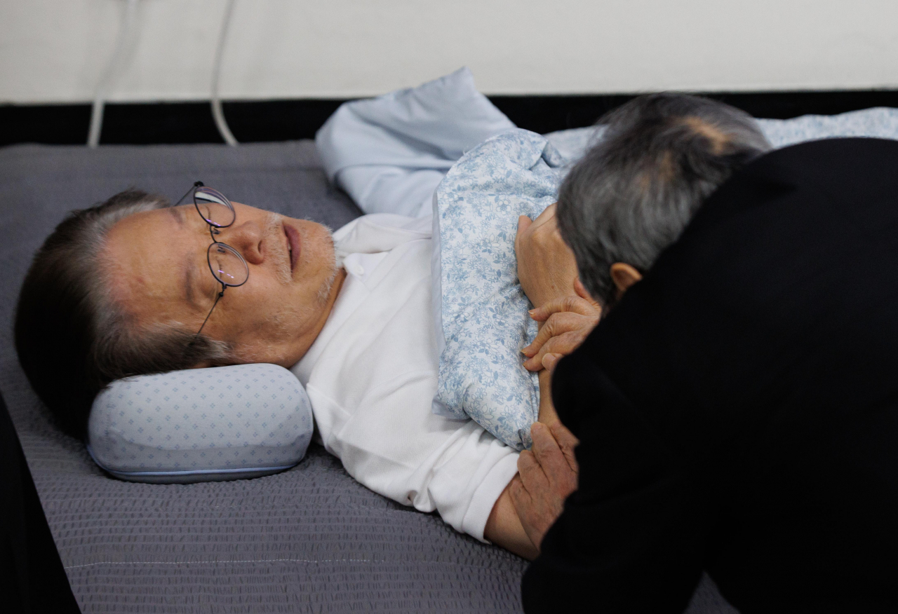단식 중인 이재명 더불어민주당 대표(자료사진). [연합]