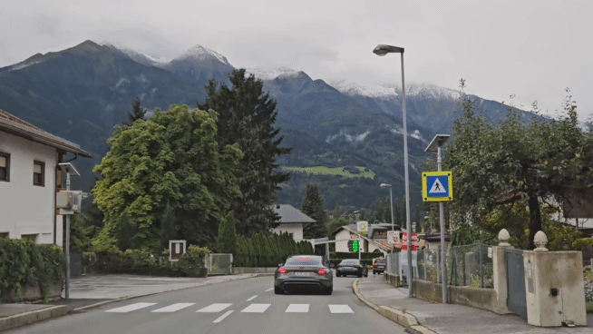 아우디 ‘RS e-트론 GT’ 주행 모습. 독일(뮌헨)=김지윤 기자