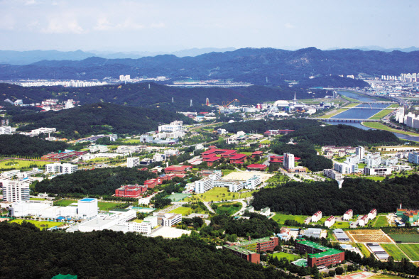 대덕연구개발특구 전경 [연합]