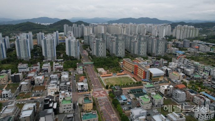 순천 신대지구 전경. [헤럴드DB]