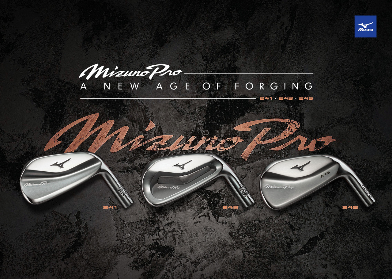 2024년형 ‘미즈노 프로(mizuno pro)’ 시리즈 아이언 3종