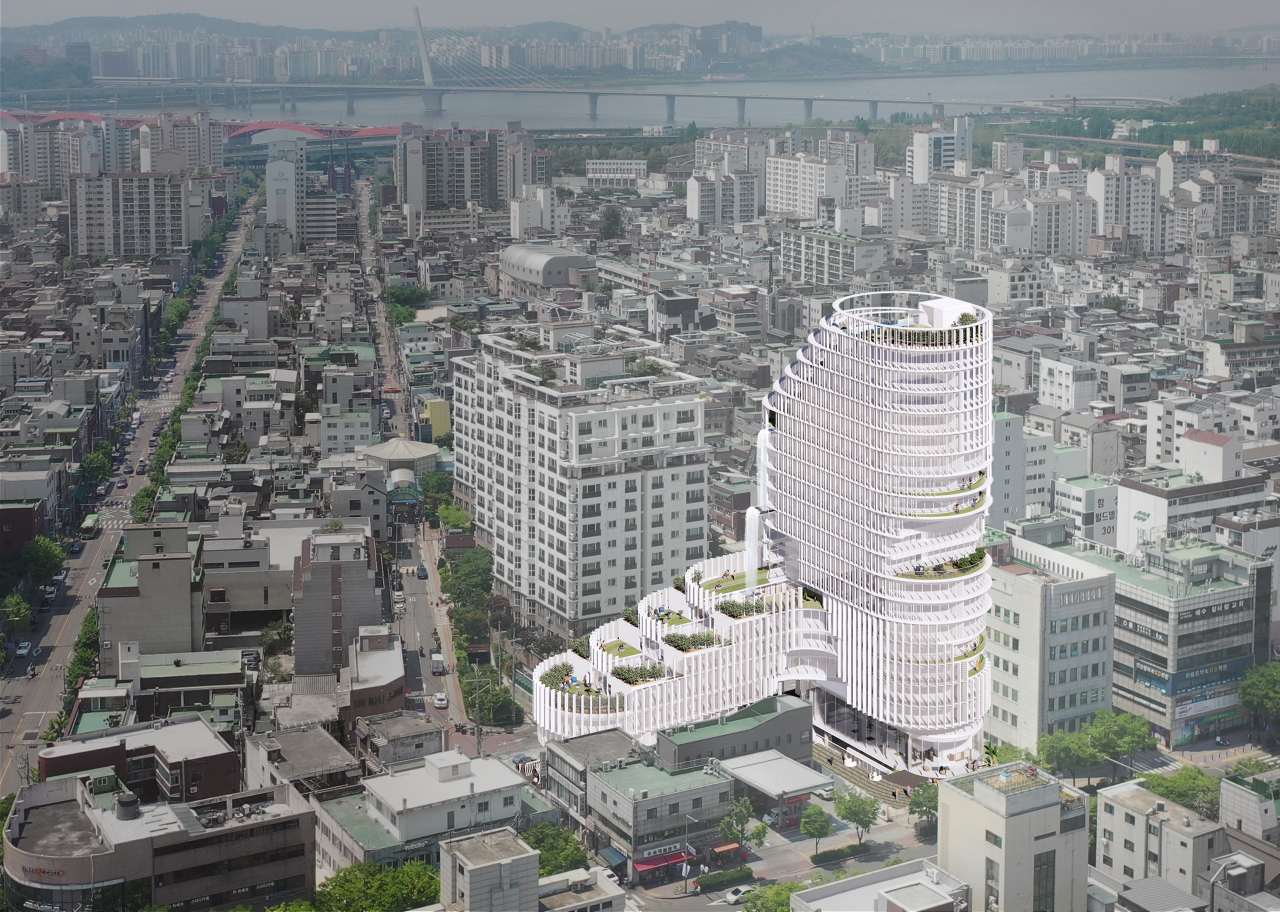 서울 도시건축 창의혁신디자인 시범사업 공모에 추가선정된 망원동 크리에이티브그라운드. [서울시 제공]