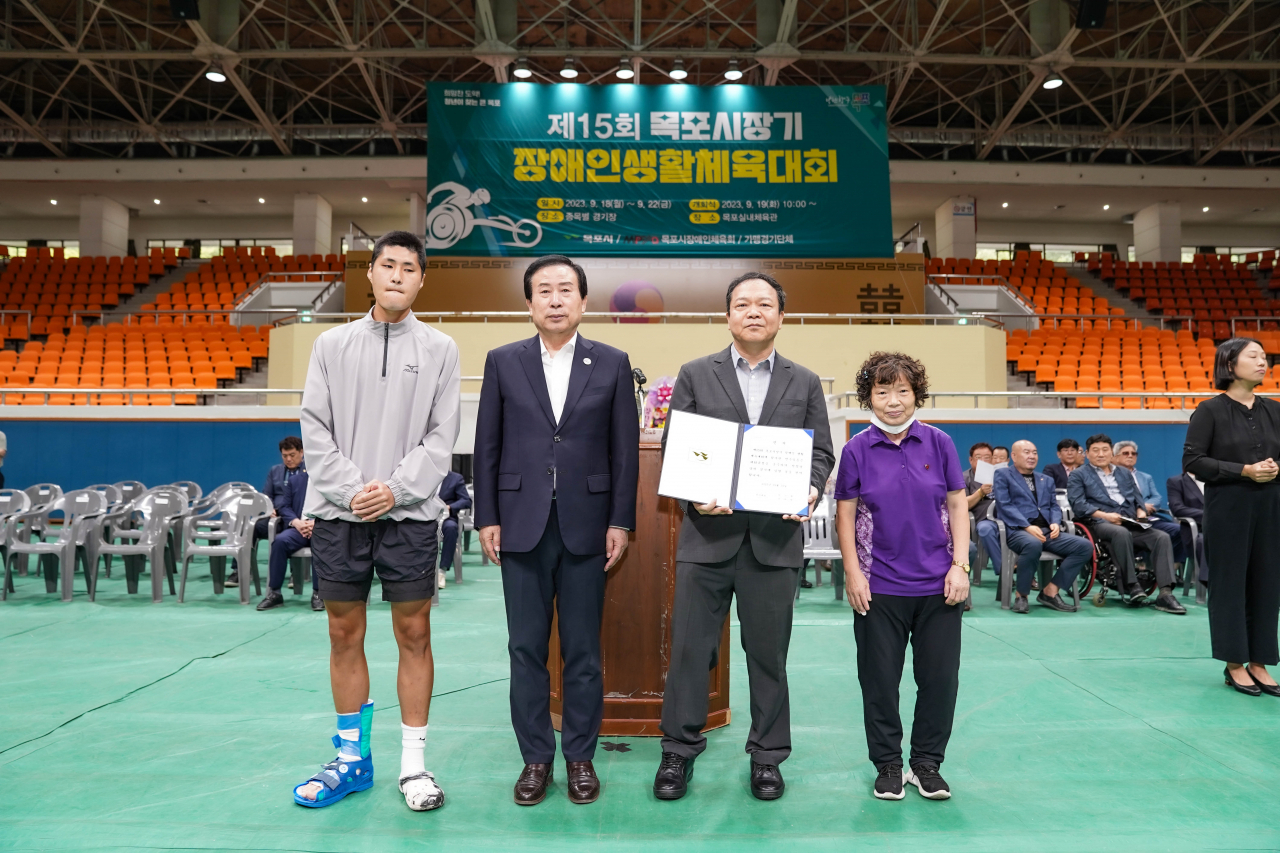 제15회 목포시장기생활체육대회가 18일부터 22일까지 실내체육관과 보조경기장서 열린다㈜
