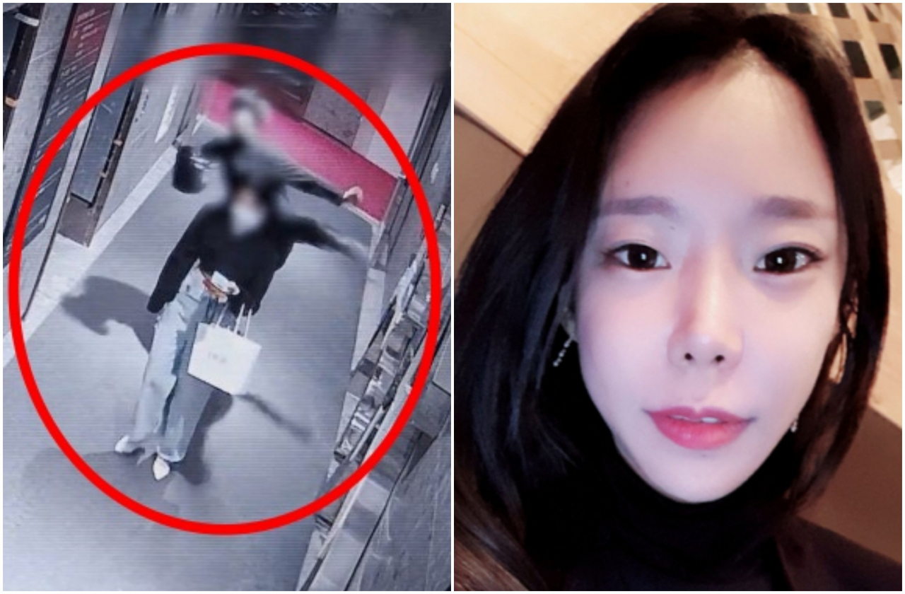 부산 돌려차기 사건 당시 CCTV 화면과 계곡 살인 사건 피의자 이은해. [SBS '그것이 알고싶다'·인천지방검찰청]