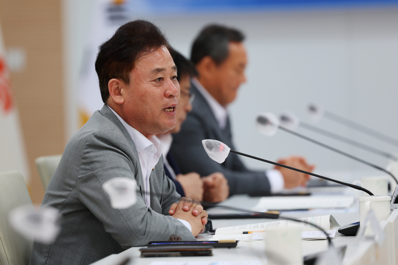 송갑석 더불어민주당 최고위원(자료사진). [연합]