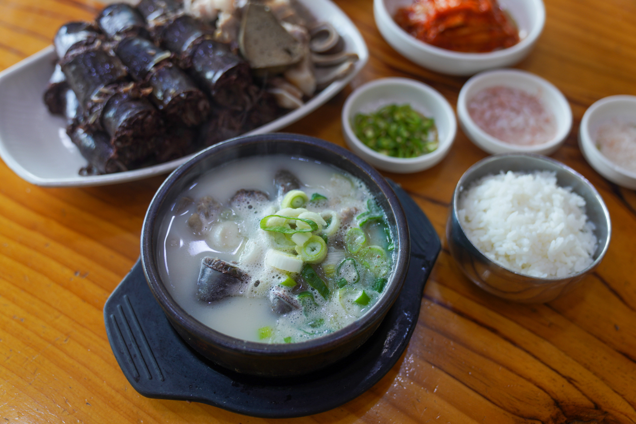 천안 병천 아우내 순대국밥 세트