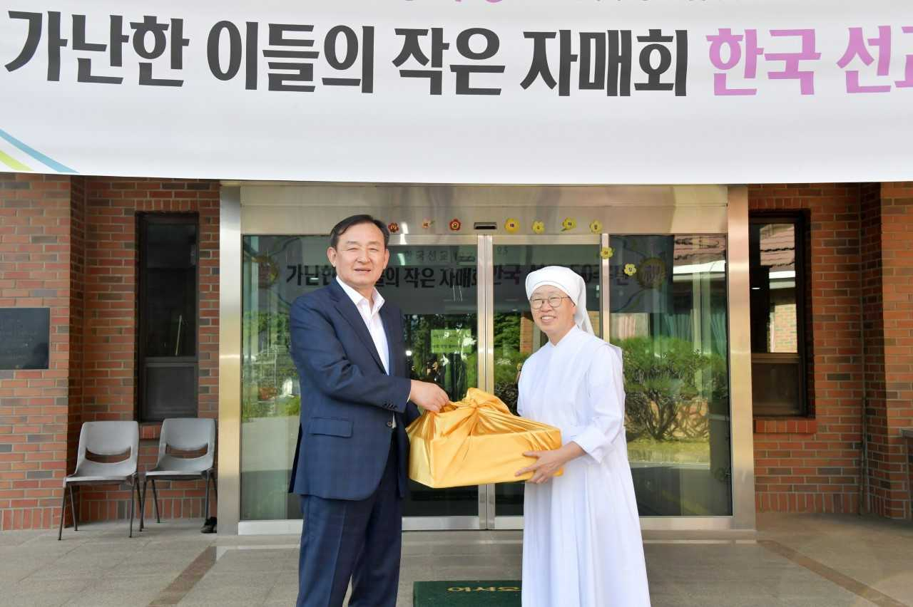 이병노 담양군수, 추석 맞이 사회복지시설 위문