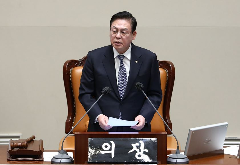 정우택 국회 부의장. [정우택 국민의힘 의원실]