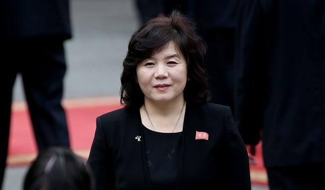 최선희 북한 외무상[연합]