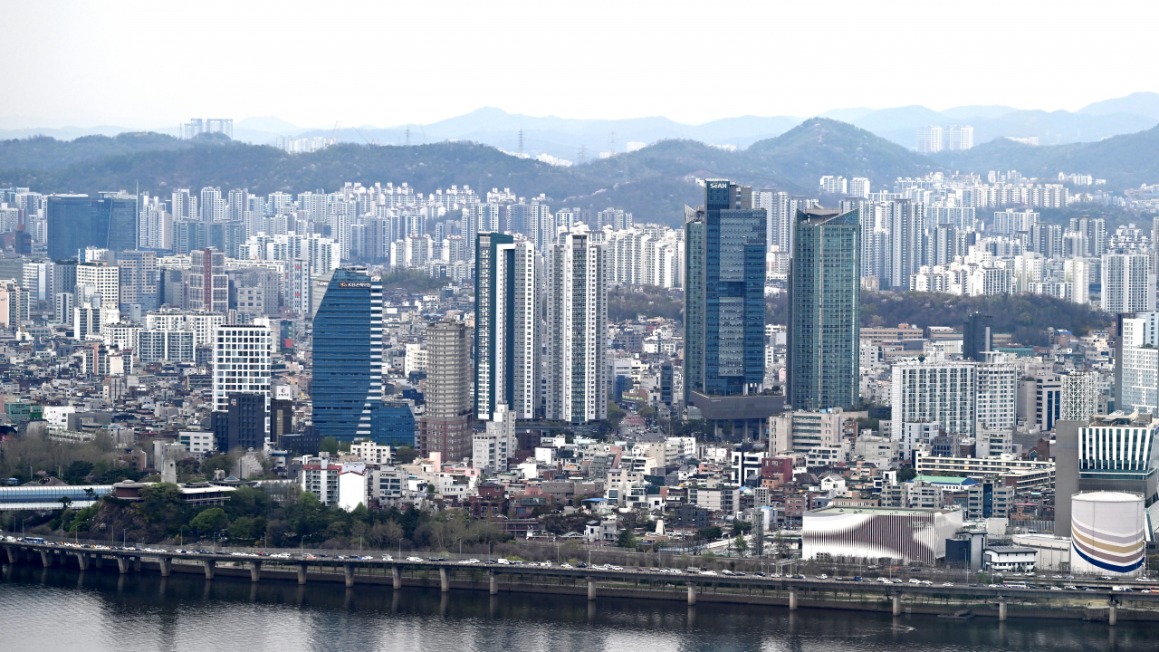서울 마포구 서교동 아파트 및 빌딩 일대. 임세준 기자