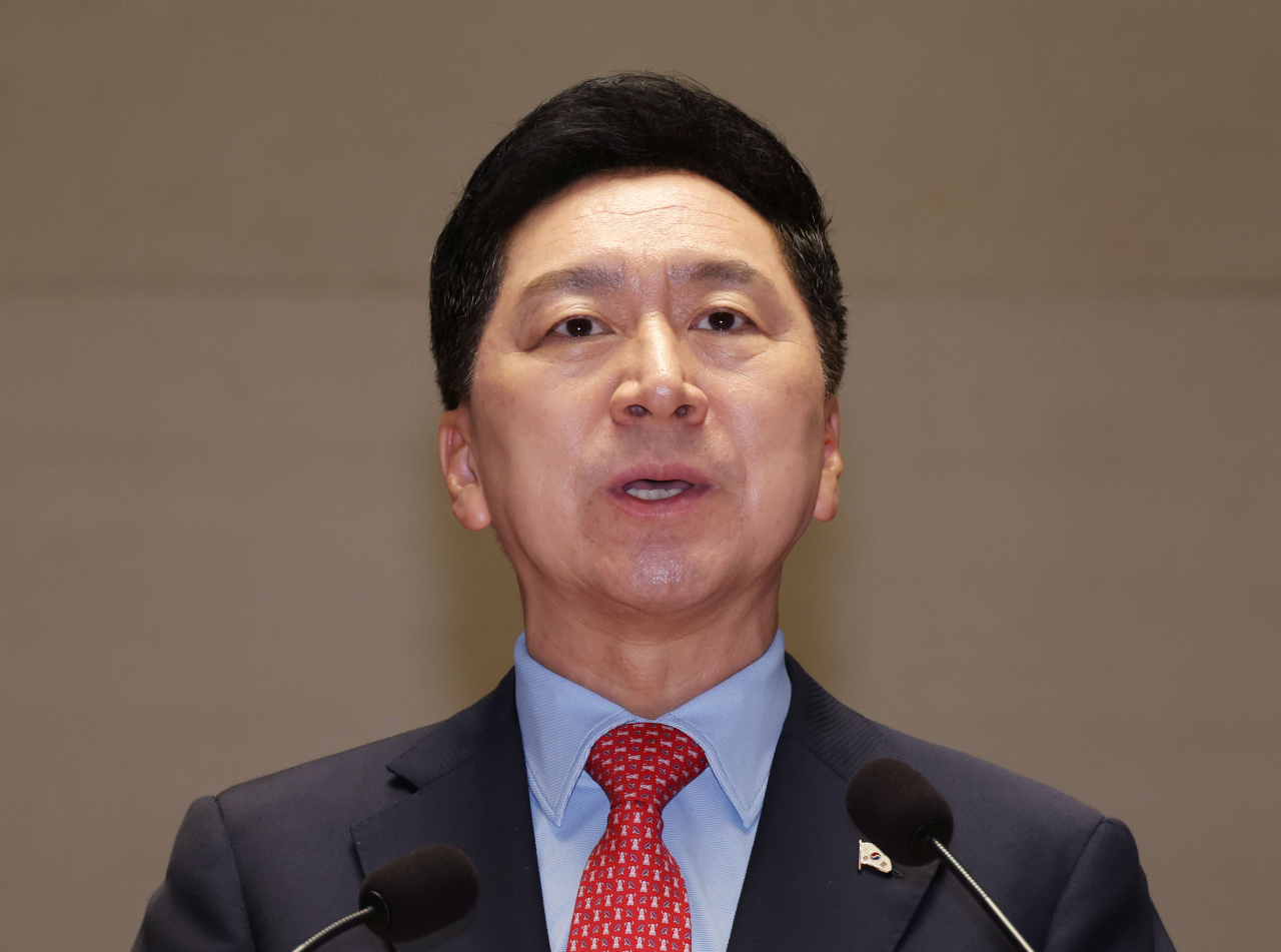김기현 국민의힘 대표. [연합]