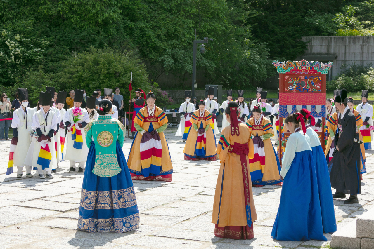 궁중문화축전 시간여행 ‘영조, 홍화문을 열다(연향을 준비하다)’