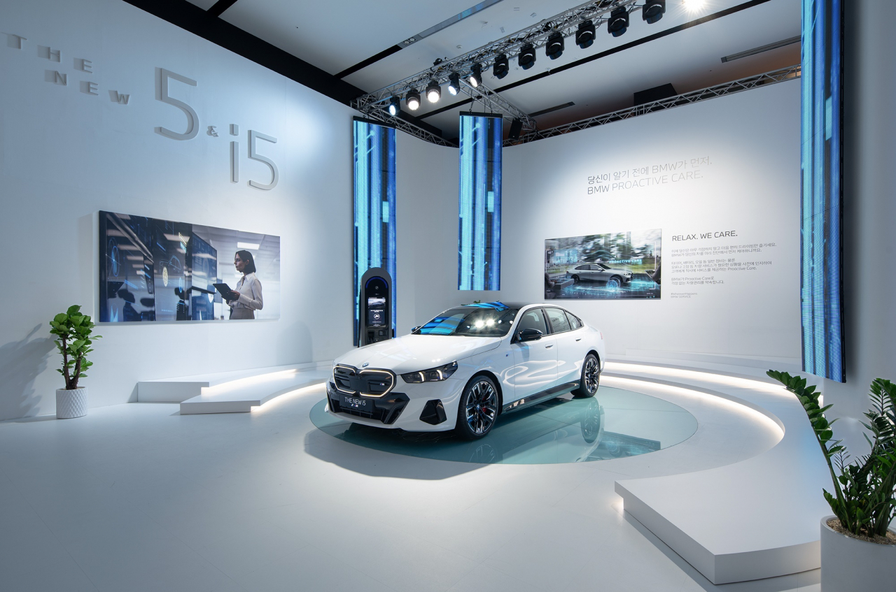 BMW 뉴 5시리즈. [BMW 제공]