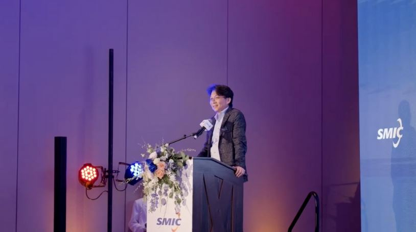 지난 5월 미국 캘리포니아에서 열린 SMIC 행사에 참석해 축하연설을 하는 로웬 첸 퀄컴 수석부사장 [SMIC]