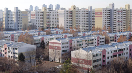 양천구 목동 아파트 단지 모습 [연합]