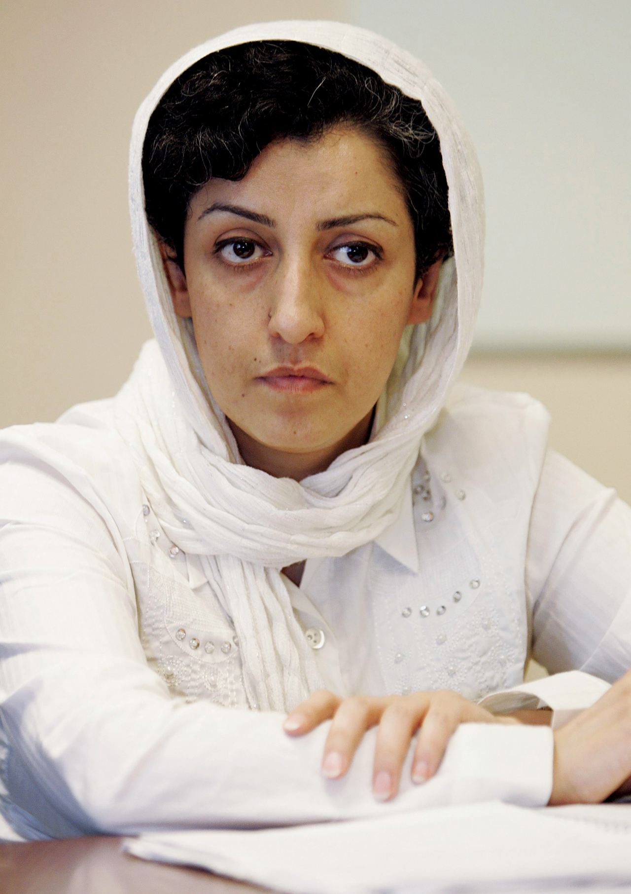 이란 인권운동가 나르게스 모함마디(Narges Mohammadi). [AP]